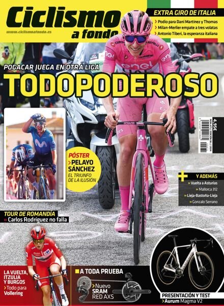 Ciclismo a Fondo – Junio 2024 Cover