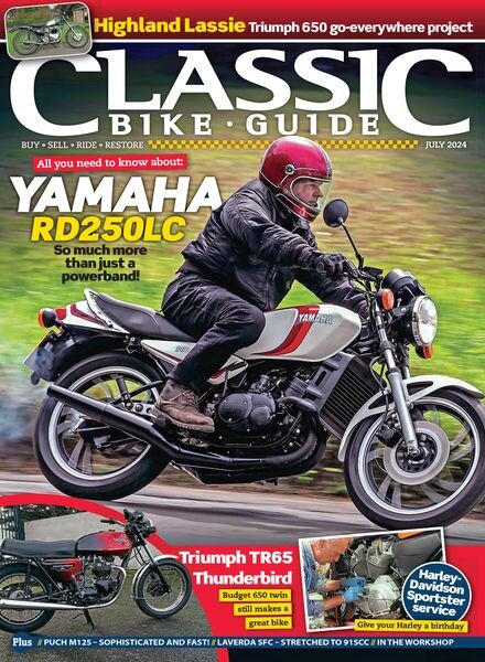 Classic Bike Guide – Issue 409 – July 2024 Cover