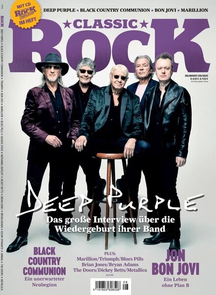 Classic Rock Germany – Juli August 2024 Cover