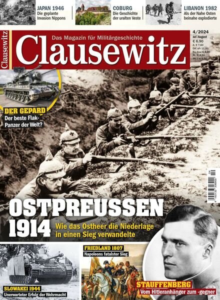 Clausewitz – Juli-August 2024 Cover