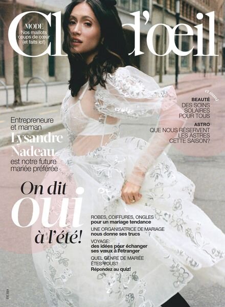 Clin d’oeil – Juin-Juillet-Aout 2024 Cover