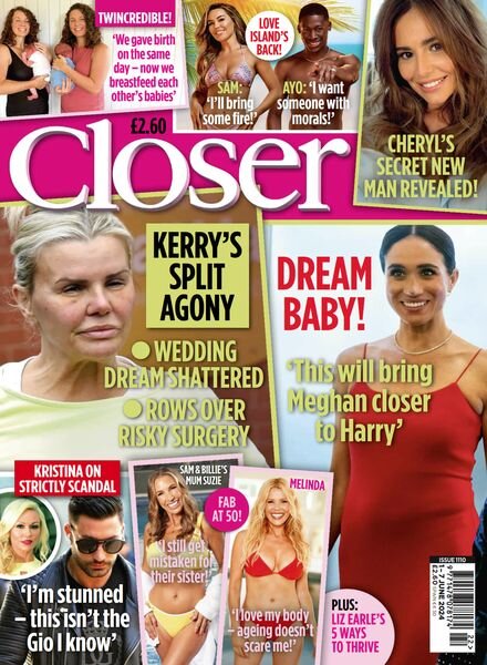 Closer UK – Issue 1110 – 1 June 2024 Cover