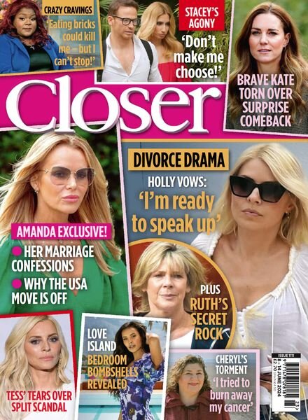 Closer UK – Issue 1111 – 8 June 2024 Cover