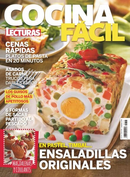 Cocina Facil Espana – Junio 2024 Cover