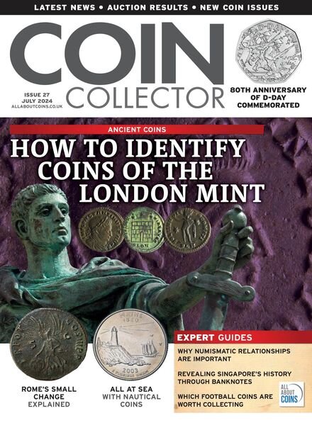 Coin Collector – Issue 27 – July 2024 Cover