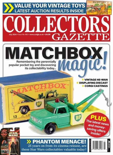 Collectors Gazette – July 2024 Cover