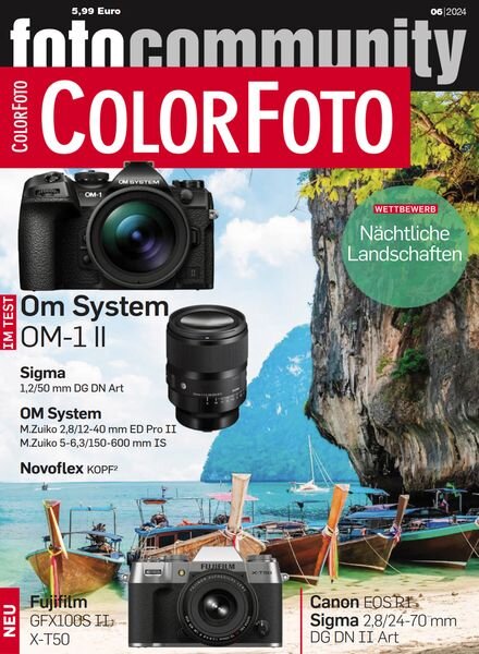 ColorFoto – Juni 2024 Cover