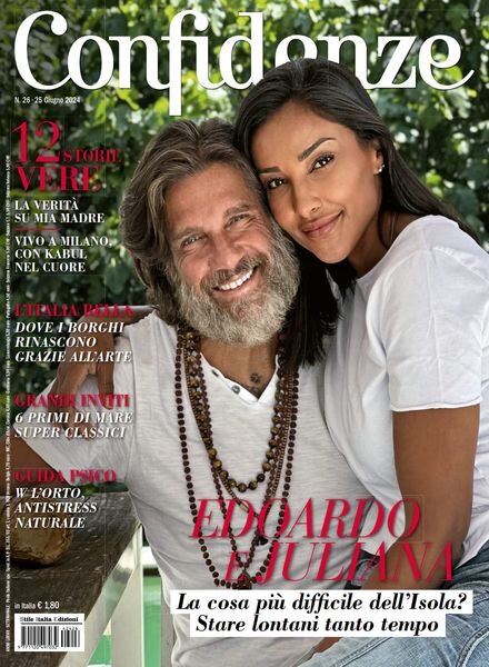 Confidenze – 25 Giugno 2024 Cover