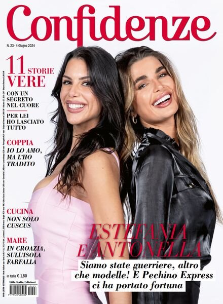 Confidenze – 4 Giugno 2024 Cover