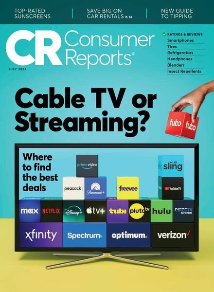 Consumer Reports – July 2024 Cover
