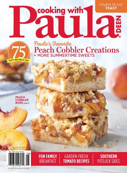 Cooking with Paula Deen – July-August 2024 Cover