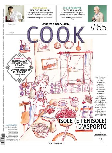 Corriere della Sera Cook – 20 Giugno 2024 Cover
