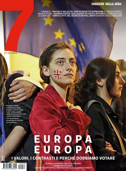 Corriere della Sera Sette – 7 Giugno 2024 Cover