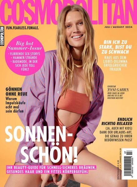 Cosmopolitan Germany – Juli 2024 Cover