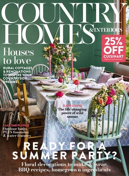 Country Homes & Interiors – July 2024 Cover