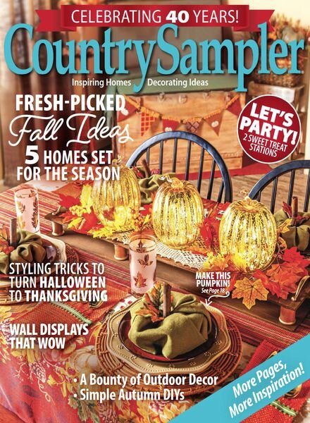 Country Sampler – Autumn 2024 Cover