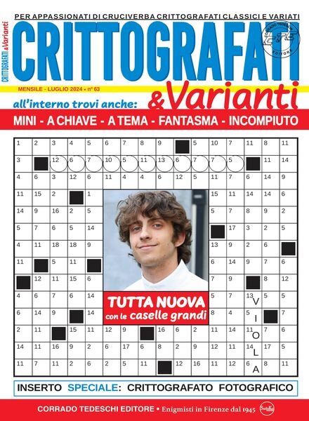 Crittografati & Varianti – Luglio 2024 Cover
