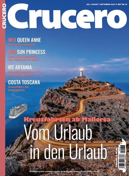 Crucero – Juli-August-September 2024 Cover