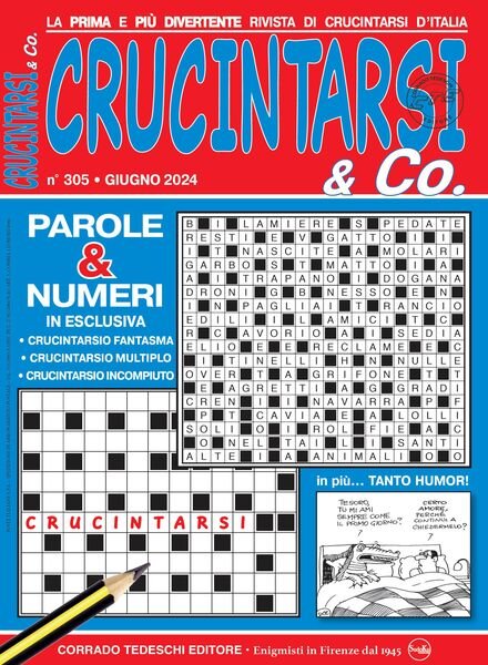 Crucintarsi & Co – Giugno 2024 Cover