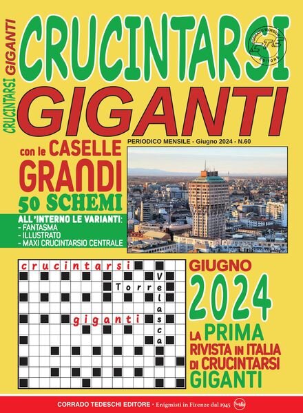 Crucintarsi Giganti – Giugno 2024 Cover