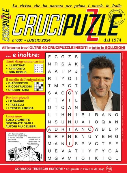 Crucipuzzle – Luglio 2024 Cover