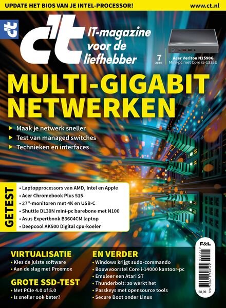 c’t Magazine Netherlands – Juli 2024 Cover