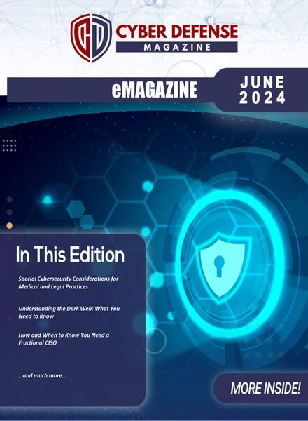 Cyber Defense Magazine – June 2024 Cover