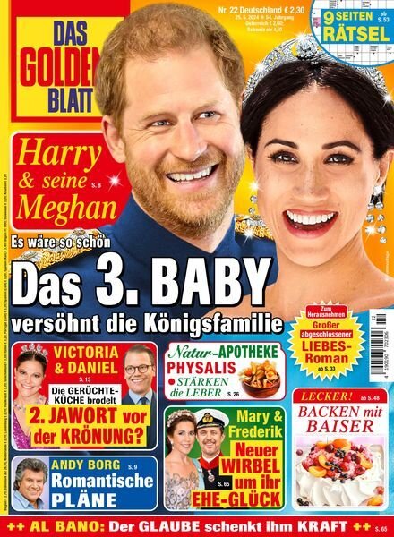 Das Goldene Blatt – 25 Mai 2024 Cover