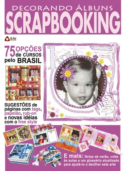 Decorando albuns Scrapbooking – Maio 2024 Cover