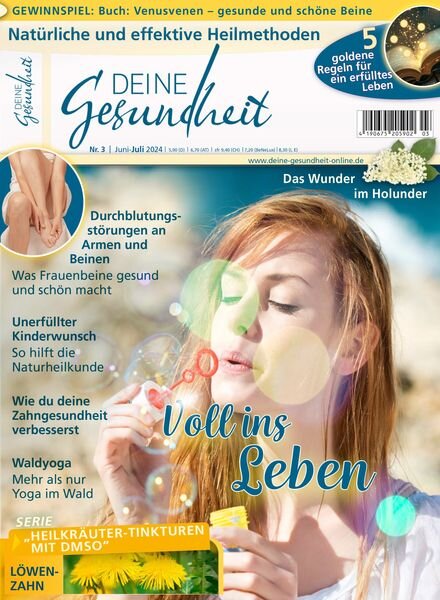 Deine Gesundheit – Juni-Juli 2024 Cover