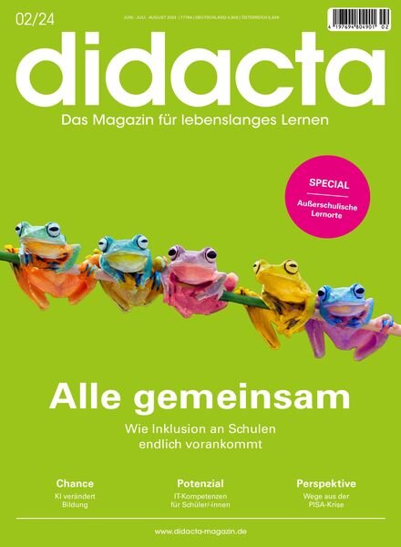 Didacta – Juni-Juli-August 2024 Cover