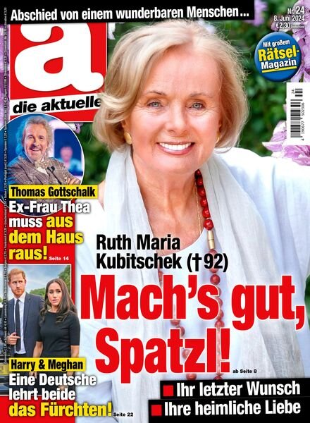 Die Aktuelle – 8 Juni 2024 Cover