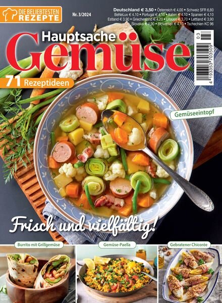 Die beliebtesten Rezepte – 7 Juni 2024 Cover