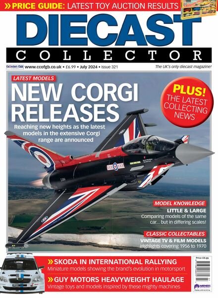 Diecast Collector – Issue 321 – July 2024 Cover