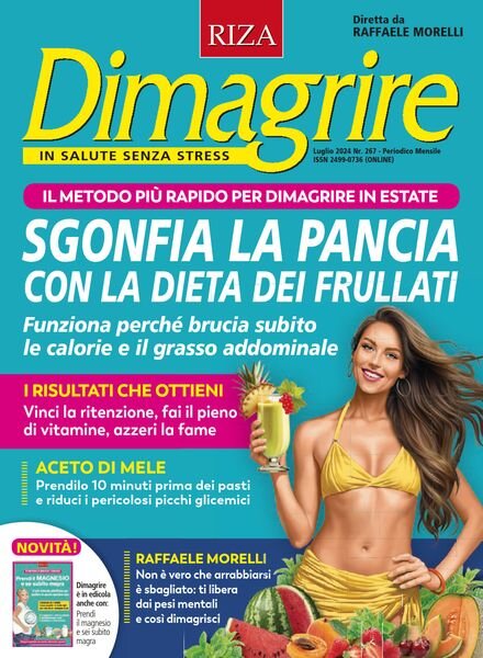 Dimagrire – Luglio 2024 Cover