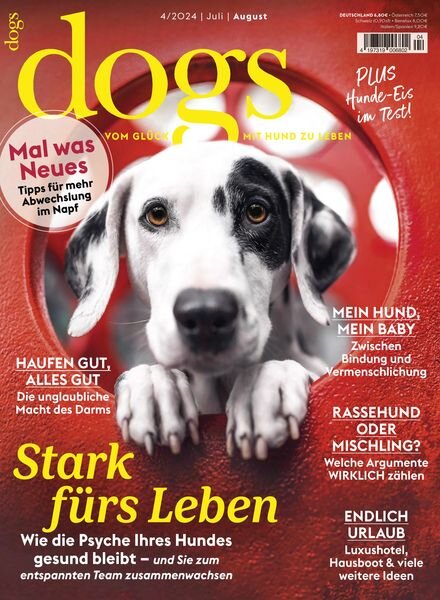 Dogs Germany – Juli-August 2024 Cover