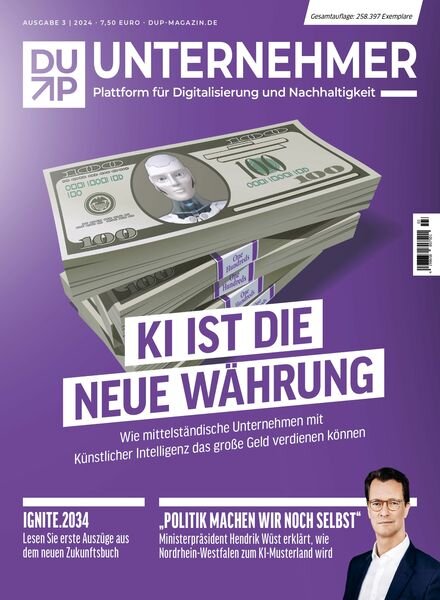 DUP Unternehmer-Magazin – Juni 2024 Cover