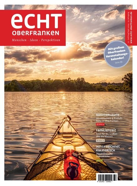 Echt Oberfranken – Juli-August-September 2024 Cover