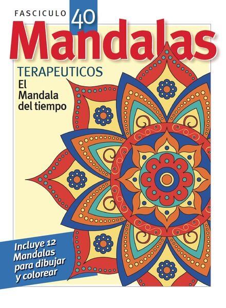 El arte con Mandalas – Fasciculo 6 2024 Cover