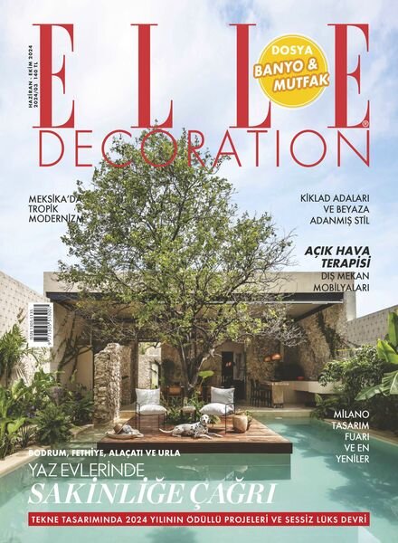 Elle Decoration Turkiye – Mayis 2024 Cover