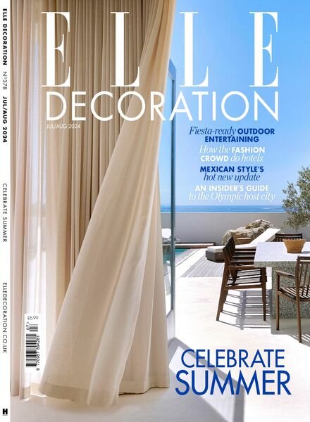 Elle Decoration UK – July 2024 Cover