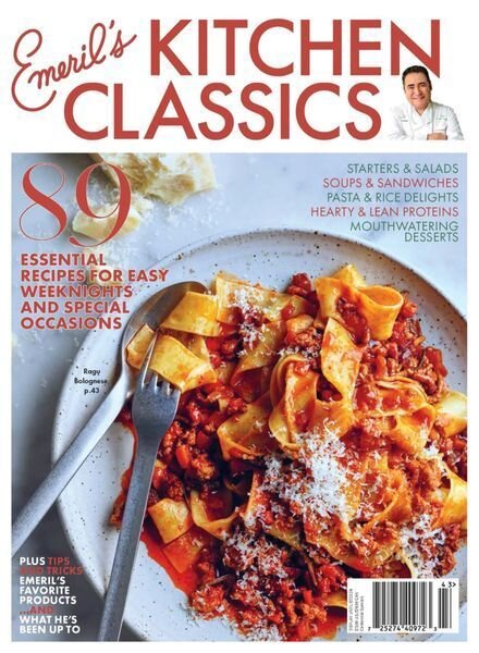 Emeril’s Kitchen Classics – 2024 Cover