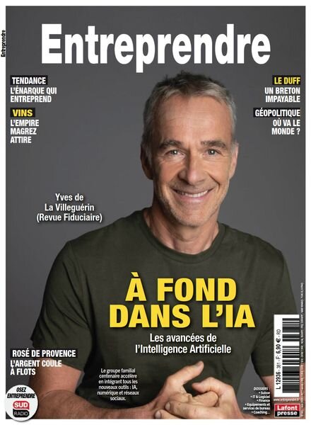 Entreprendre – Juin 2024 Cover