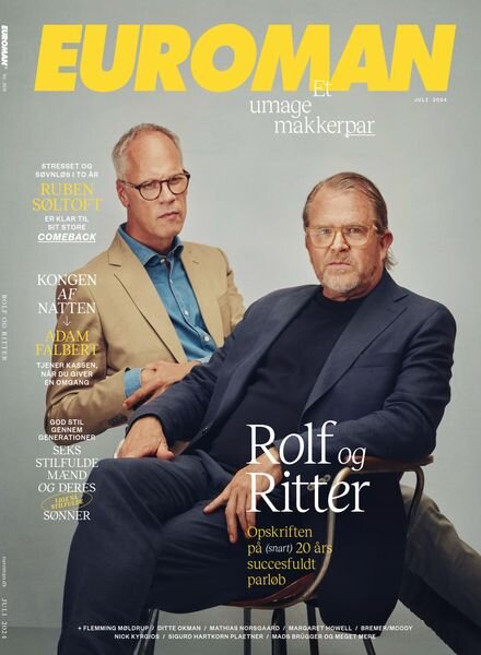 Euroman – Juli 2024 Cover