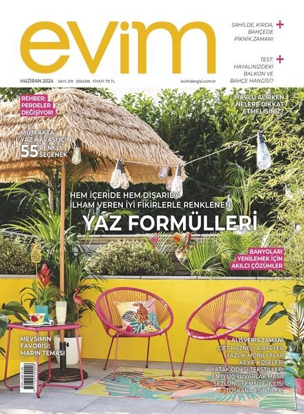 Evim – 1 Haziran 2024 Cover