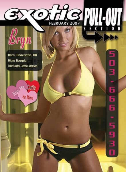 Exotic Pull-Out Section – February 2007 Cover
