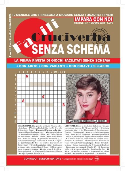 Facili Cruciverba – 11 Giugno 2024 Cover