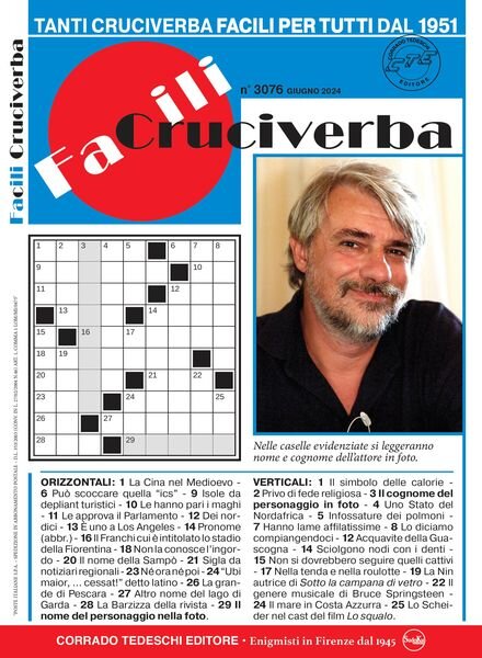 Facili Cruciverba – Giugno 2024 Cover