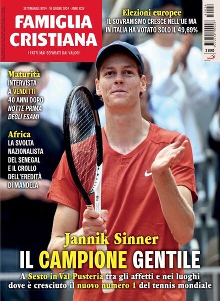 Famiglia Cristiana – 16 Giugno 2024 Cover