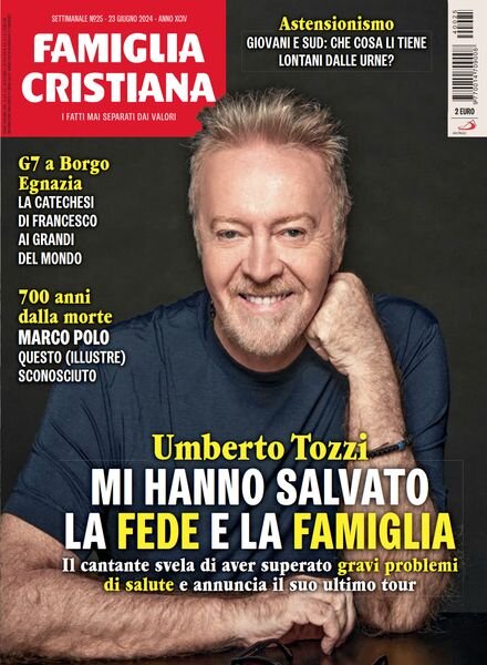 Famiglia Cristiana – 23 Giugno 2024 Cover